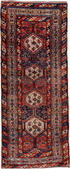 Antique NW Persian Runner Rug (3' x 9')